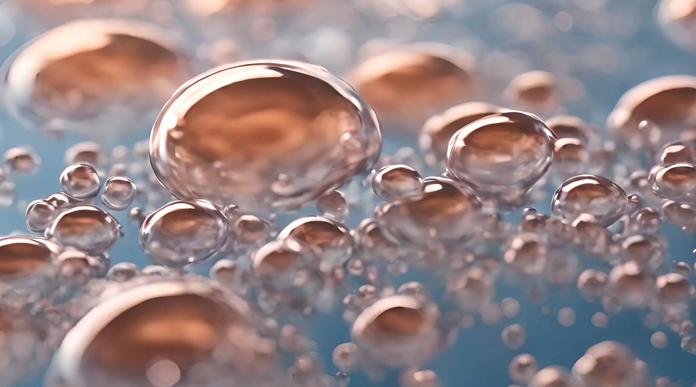 Glistening Bubble Close-Up Motion Video
